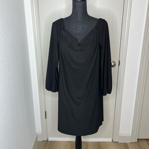 INC Macys Black Dress Size XL NWT